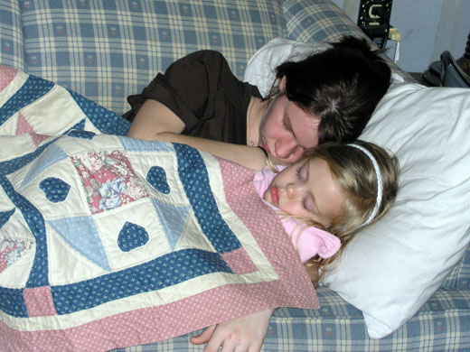 Sleeping
